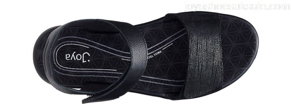 Joya Sandals | Flores Black