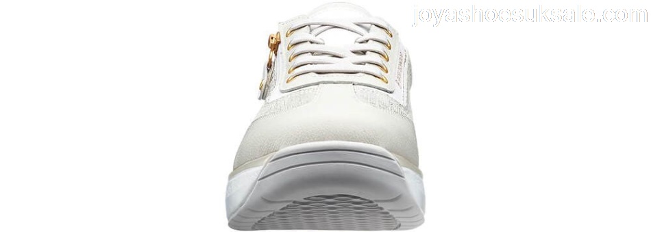 Joya Fashion Sneaker | Laura Beige/White