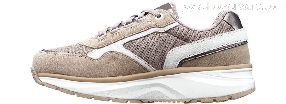 Joya Fashion Sneaker | Tina II Beige/White