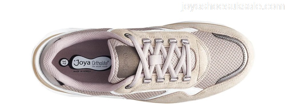 Joya Fashion Sneaker | Tina II Beige/White