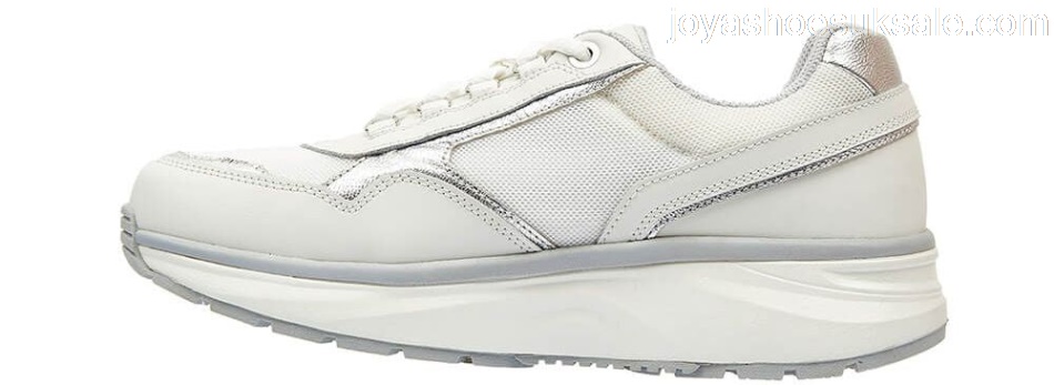 Joya Fashion Sneaker | Tina II White/Silver